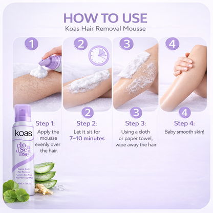 Koas Hair Removal Mousse