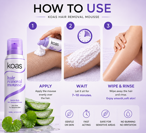 Koas Hair Removal Mousse